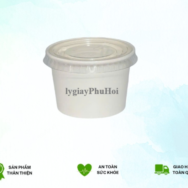 Tô giấy trắng 240ml